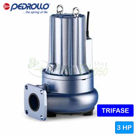 MC 30/50-F - Pompë elektrike DY KANALË për ujëra të zeza trefazore, 3 HP