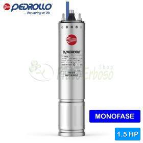 4PDm/1.5 - 4" 1.5 HP single-phase rewindable motor