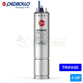 4PD/4 - Motor trifásico rebobinable 4" 4 HP
