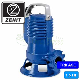 150/2/G40H A1CT - Bomba eléctrica, sumergible chopper, de tres fases