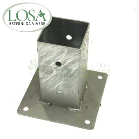 4 portapilastri de vidrio para marco polo 9 cm