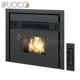 Inserto per camino a pellet Prezzemolo 7.5 kW
