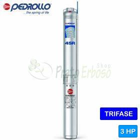 4SR 15/12 N-PS - 3 HP three-phase submersible electric pump Pedrollo - 1