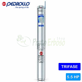 4SR 15/21 N-PS - electropompa submersibila trifazata 5,5 CP Pedrollo - 1