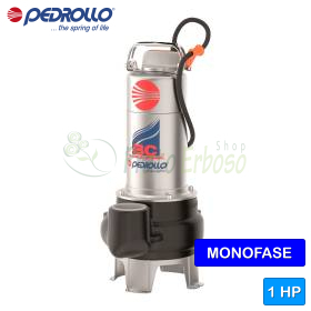 BCm 10/50 (10m) - Pompe électrique à DEUX CANAUX pour eaux usées