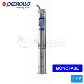 4SRm 10/9 N-PD - Electropompa submersibila monofazata 2 CP Pedrollo - 1