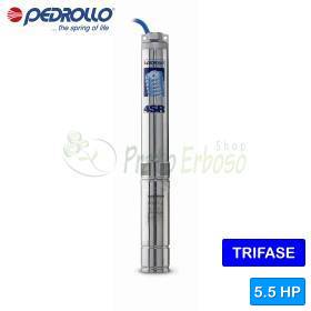4SR 12/24 N-PD - Electrobomba sumergible trifásica de 5,5 CV Pedrollo - 1