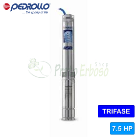 4SR 15/29 N-PD - electropompa submersibila trifazata 7,5 CP Pedrollo - 1