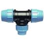 S075025020 - Racord T redus cu compresie la 90 de grade 25 x 20 x 25
