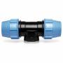 S085025034 - Teu cu compresie la 90 de grade 25 x 3/4" x 25