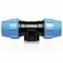 S085025100 - 90 Degree Compression Tee 25 x 1" x 25