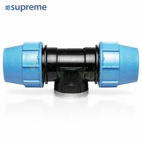 S085032114 - Tee a 90 gradi a compressione 32 x 1 1/4" x 32
