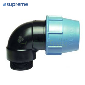 S130025012 - Gomito a 90 gradi a compressione 25 x 1/2" Supreme - 1