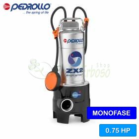 Elettropompa sommergibile ZXm 2/30 VORTEX 0.75 HP