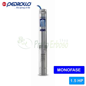 4SRm 15/6 N-PD - Elettropompa sommersa monofase da 1.5 HP