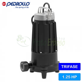TR 0.9 - Electropompa submersibila cu tocator trifazat de 1,25 CP Pedrollo - 1