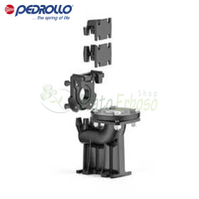 Kit piede di accoppiamento verticale ASSPTRITUS22V Pedrollo