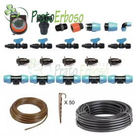 KI-PE-O-Pro - Kit de riego profesional para jardines y huertos