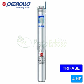4SR 12/18 N-PS – dreiphasige elektrische Tauchpumpe mit 4 PS Pedrollo - 1