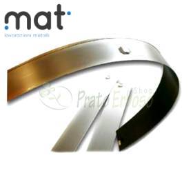 Borde Corten H100 entrelazado simple de 20 m con clavijas Mat - 1