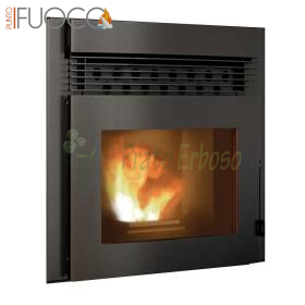 Alessio - cheminée, Insert à granulés 11 kw Punto Fuoco - 1