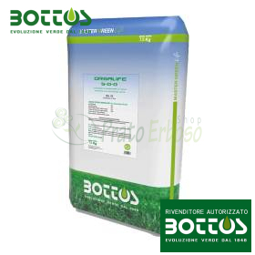Orga Life 5-0-0 - Fertilizer for the lawn of 15 Kg