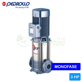 HTm 5/6 - Pompë elektrike vertikale me shumë shkallë njëfazore 3 HP Pedrollo - 1