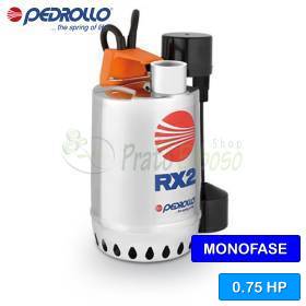 Elettropompa somm. RXm 3 - GM 0.75 HP per acque chiare